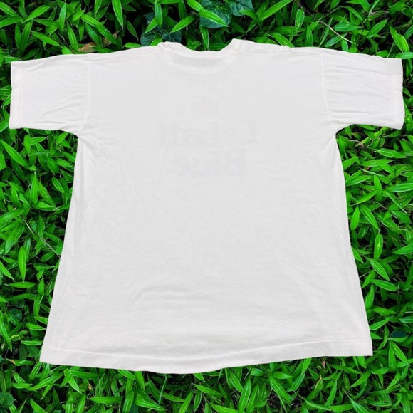 Labatt Blue T-shirt 90s Single Stitch Screen Stars Cotton Tee Size X-Large - Picture 2 of 4